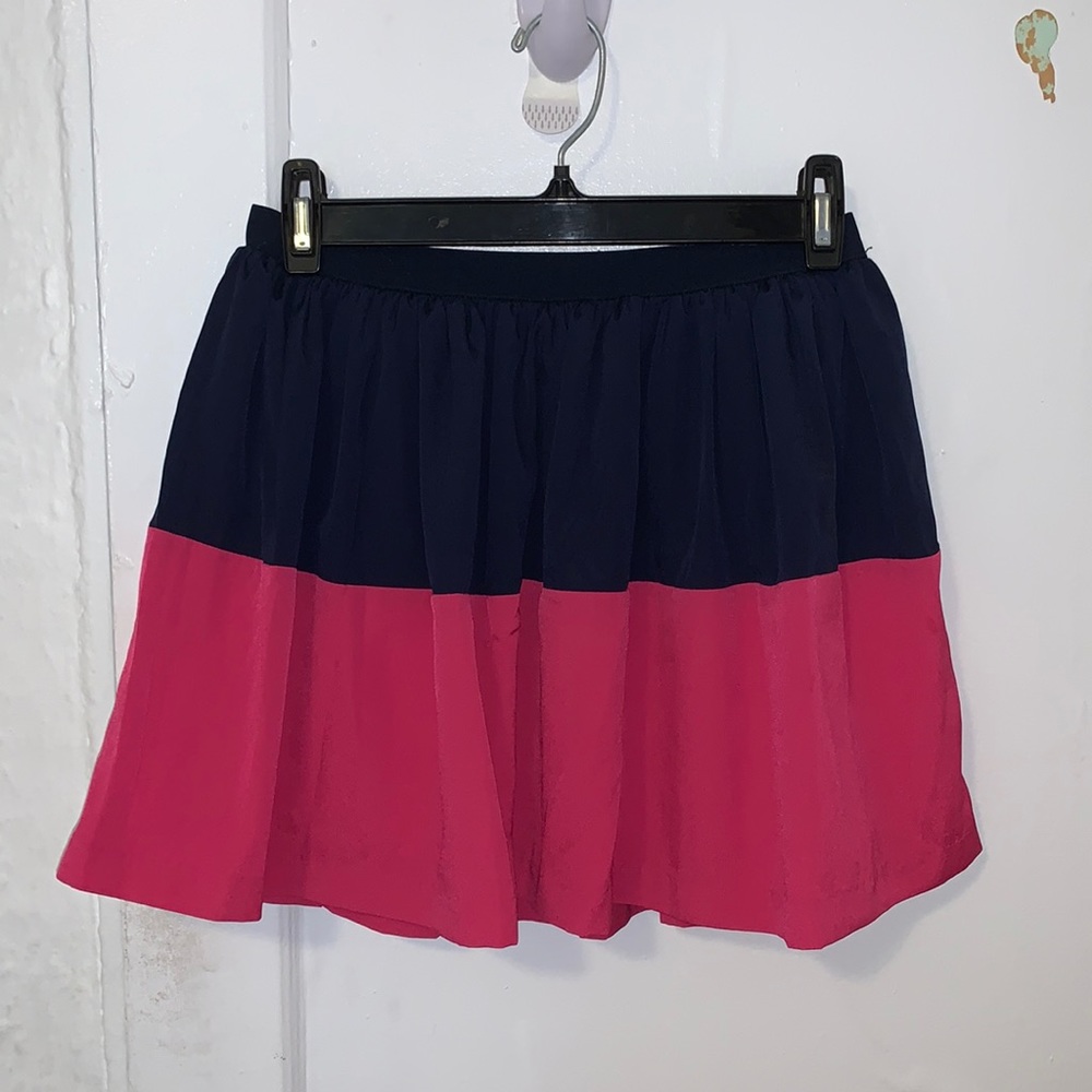 Dark Blue and pink skirt for girls !